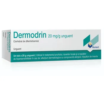 Dermodrin unguent, 20 grame, Montavit 