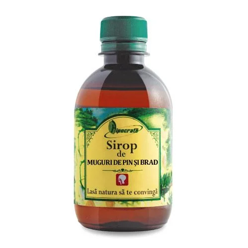 Sirop de Muguri de pin si brad, 250 ml, Hipocrate
