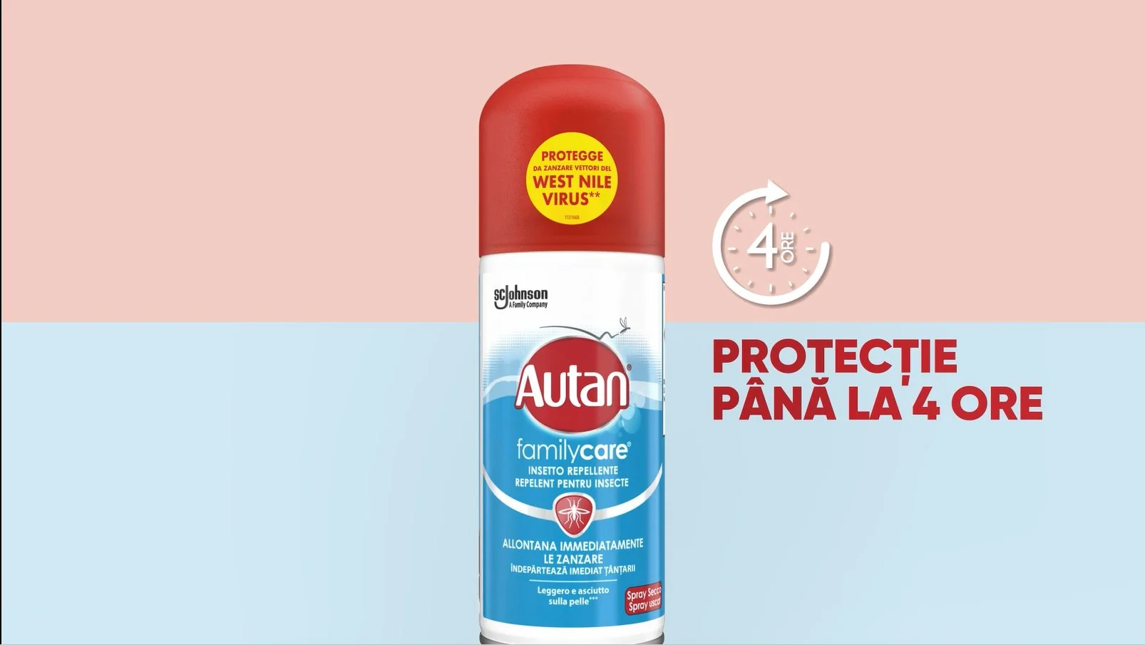 Spray Family Care impotriva tantarilor, 100ml, Autan