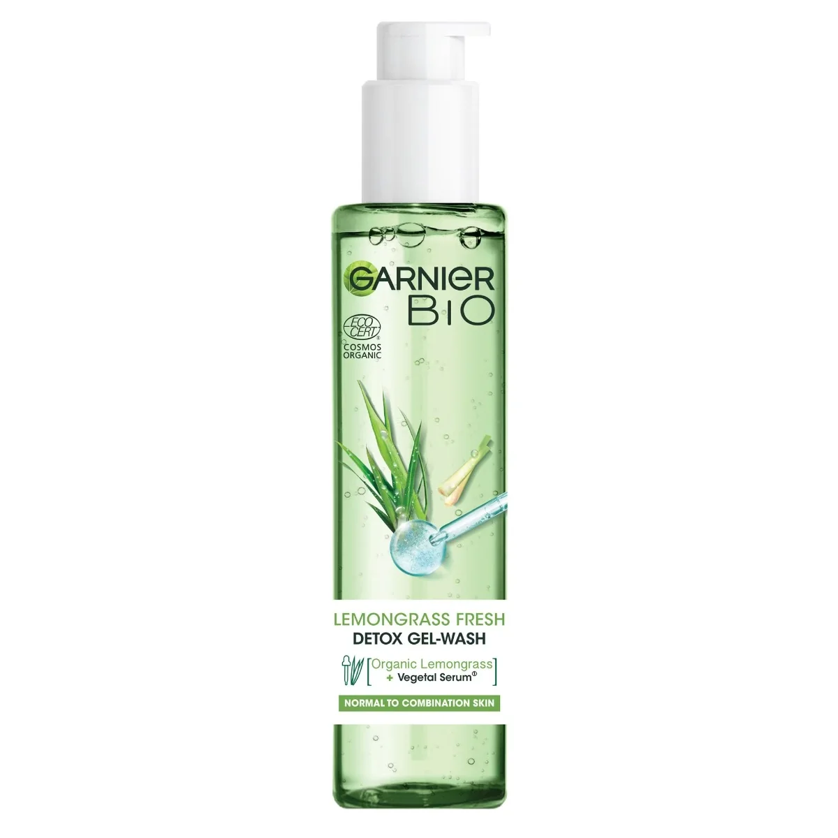 Gel de curatare si detoxifiere cu Lemongrass Bio, 150ml, Garnier