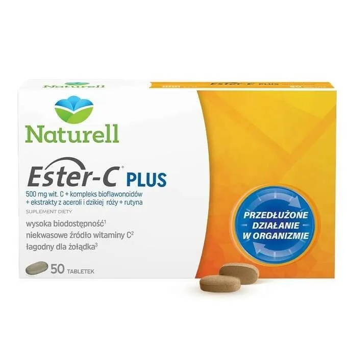 Ester C Plus, 50 comprimate, Naturell