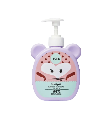 Sapun de maini natural cu galbenele pentru copii, 400ml, Yope