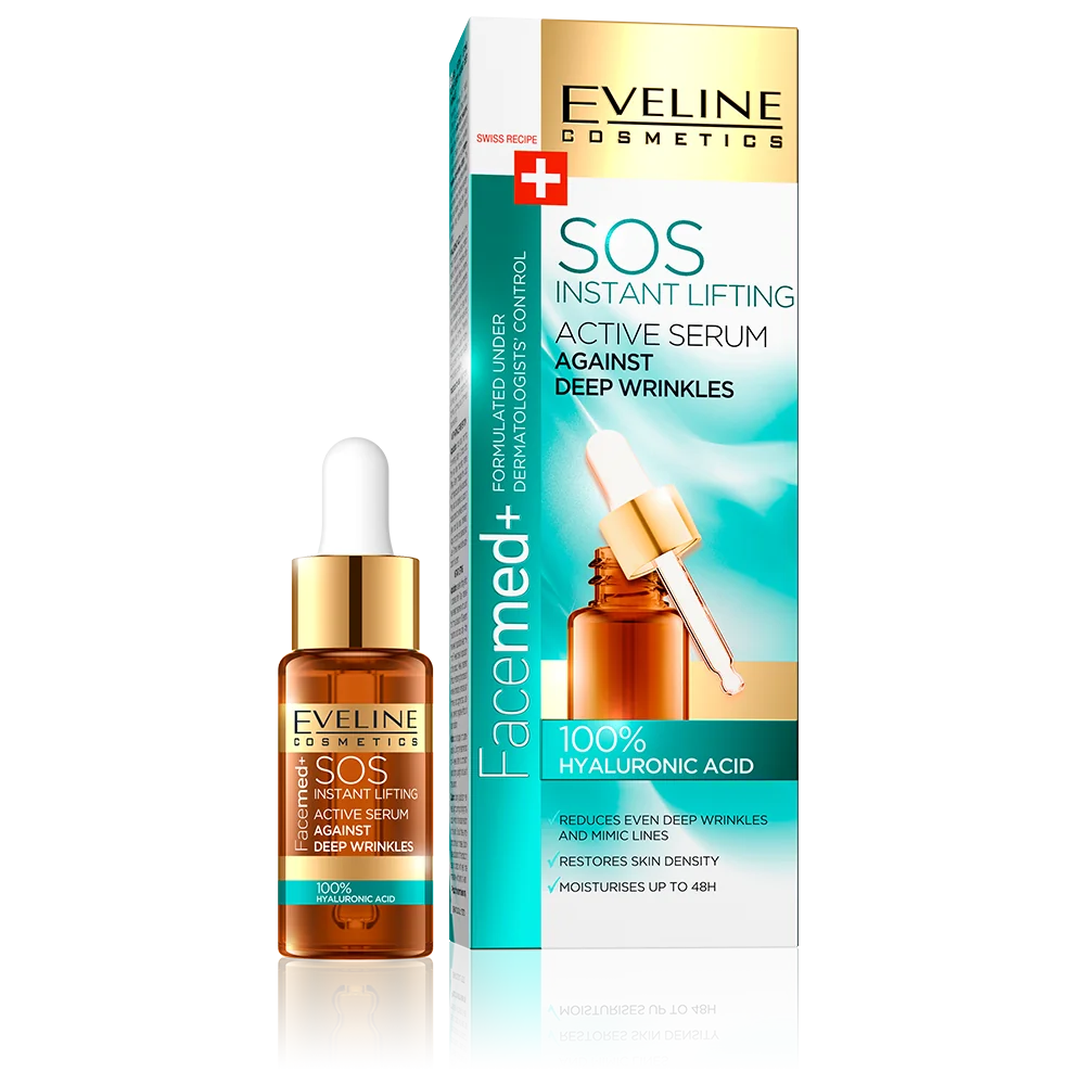 Serum Hyaluronic Acid Active, 18ml, Eveline Cosmetics