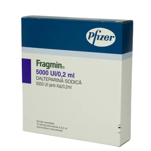 Fragmin 5.000 UI/ 0.2ml, 10 fiole, Pfizer 