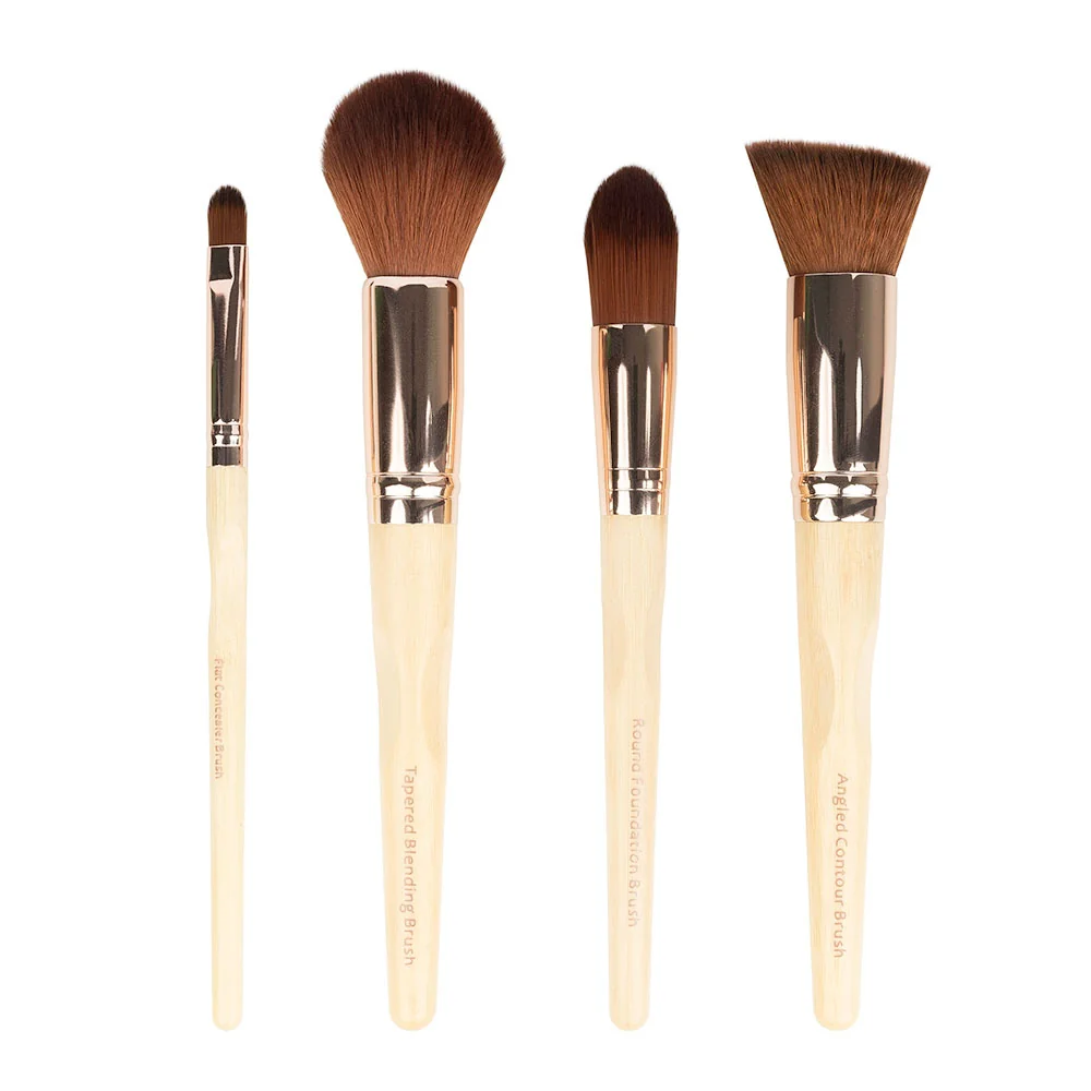 Set 4 pensule ecologice pentru machiajul fetei, 1 bucata, So Eco