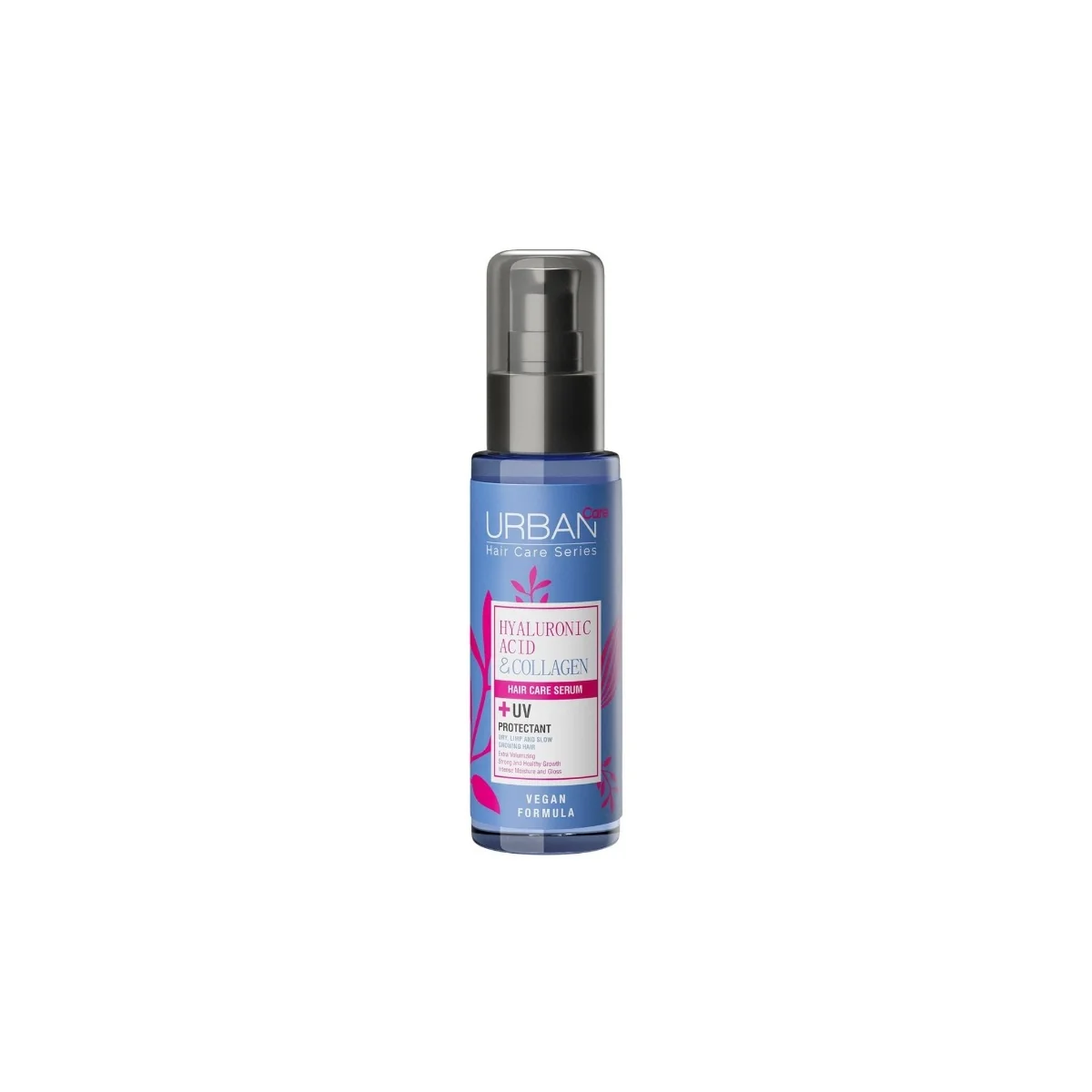 Ser pentru par cu Acid Hialuronic si Colagen, 75ml, Urban Care 