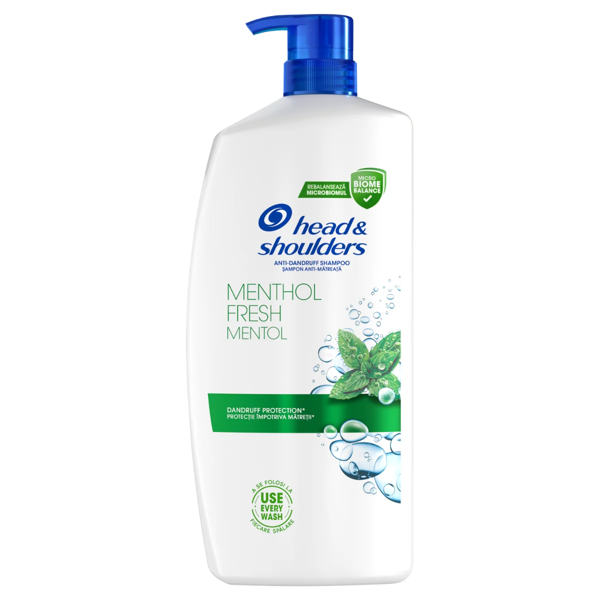 Sampon anti-matreata pentru orice tip de par Menthol Fresh, 800ml, Head&Shoulders