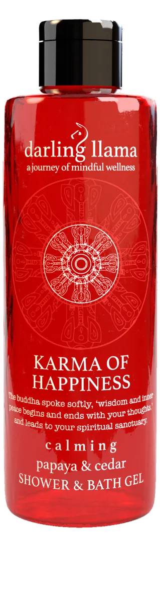 Gel de dus Karma of Happiness Darling Llama, 400ml, Treaclemoon 