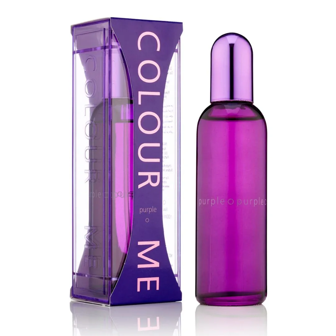 Apa de parfum de dama Purple Colour Me, 100ml, Milton-Lloyd Fragrances 