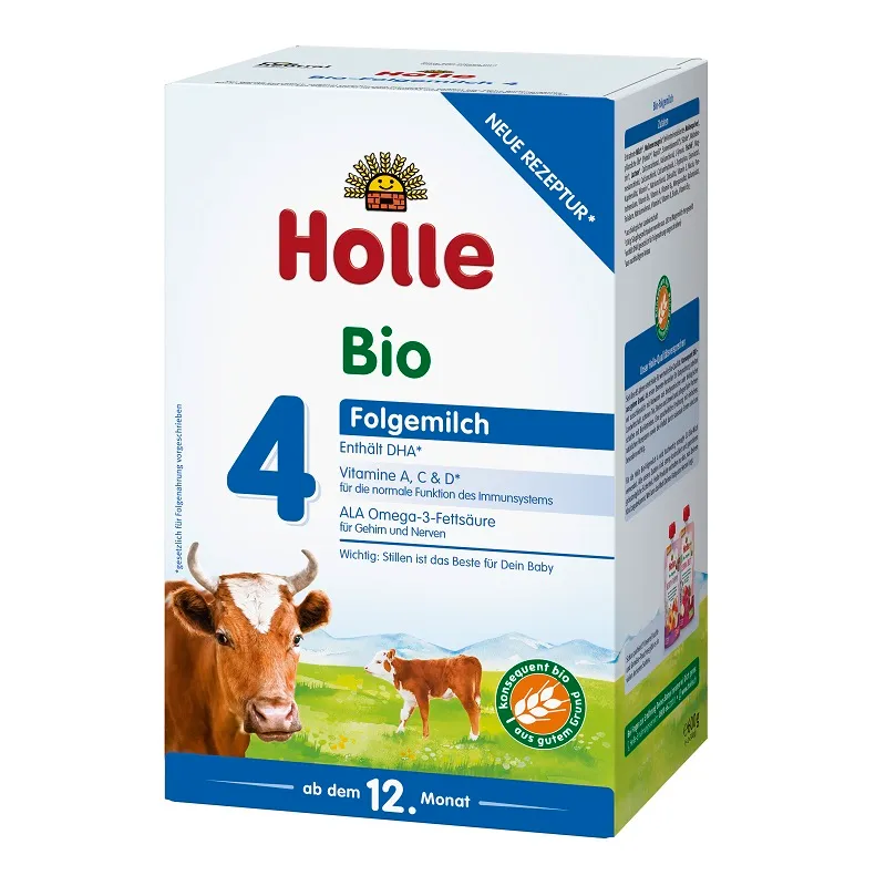 Formula de lapte praf Organic 4 +12 luni, 600g, Holle Baby Food