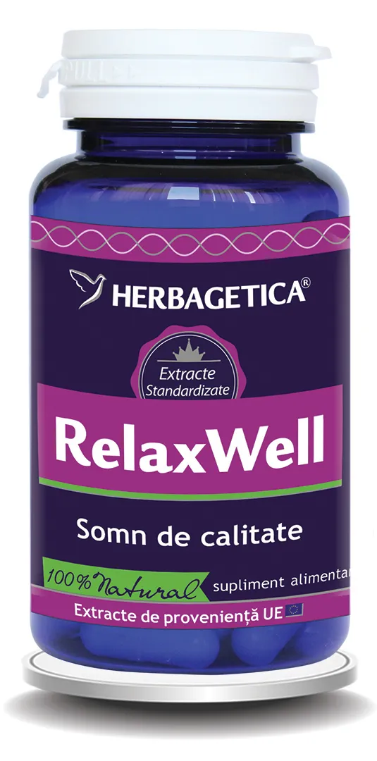 Relax Well, 60 capsule, Herbagetica