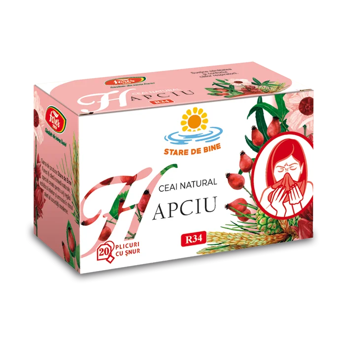 Ceai Hapciu, 20 plicuri, Fares