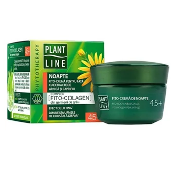 Crema de noapte cu extract de arnica 45+, 45ml, Plant Line