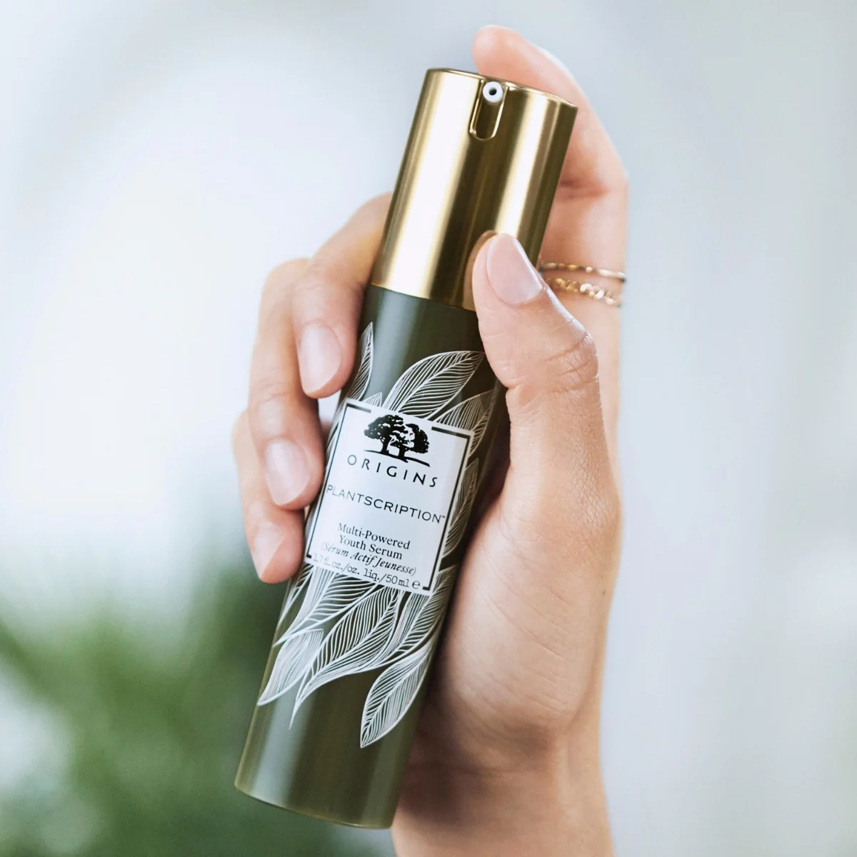Ser pentru fata cu actiuni multiple anti-age Plantscription, 50ml, Origins