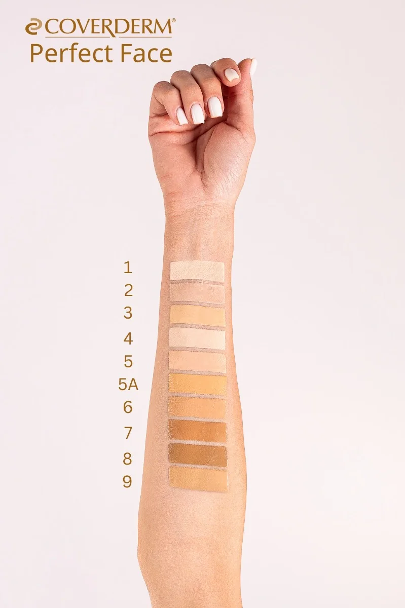 Fond de ten Perfect Face SPF20 Nr. 5, 30ml, Coverderm