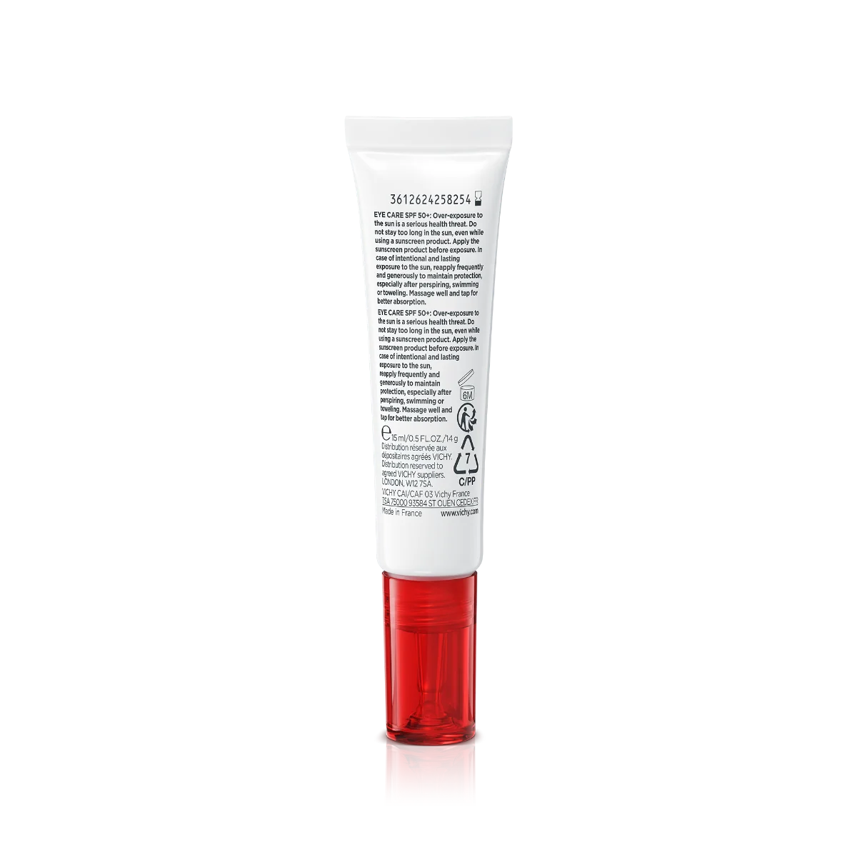Crema pentru ingrijirea zonei ochilor LiftActiv B3 Pigment Specialist SPF50+ cu Melasyl™, 15ml, Vichy