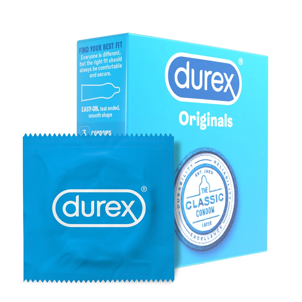 Prezervative Originals, 3 bucati, Durex