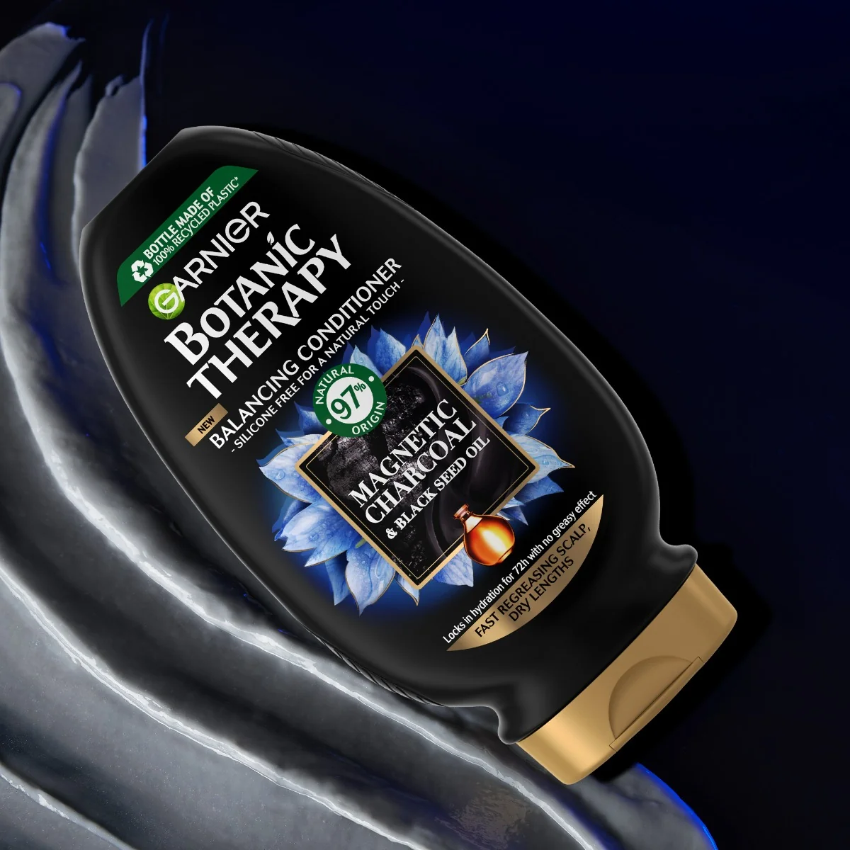 Balsam Magnetic Charcoal Botanic Therapy, 200ml, Garnier 
