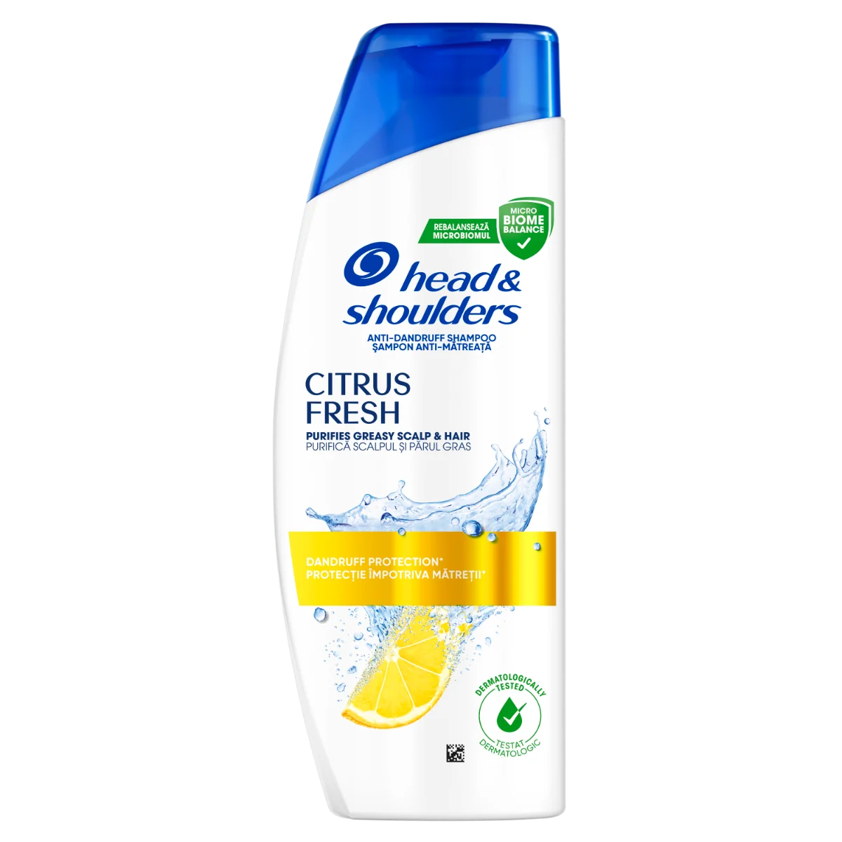 Sampon anti-matreata pentru par gras Citrus Fresh, 250ml, Head&Shoulders