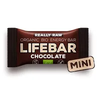 Baton cu ciocolata raw Lifebar Bio, 25g, Lifefood