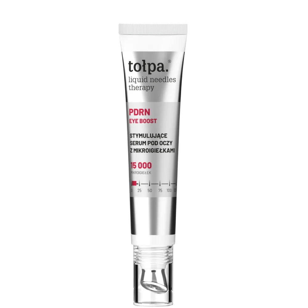 Ser stimulant pentru zona ochilor cu microace Dermo Liquid Needles Therapy, 15ml, Tolpa