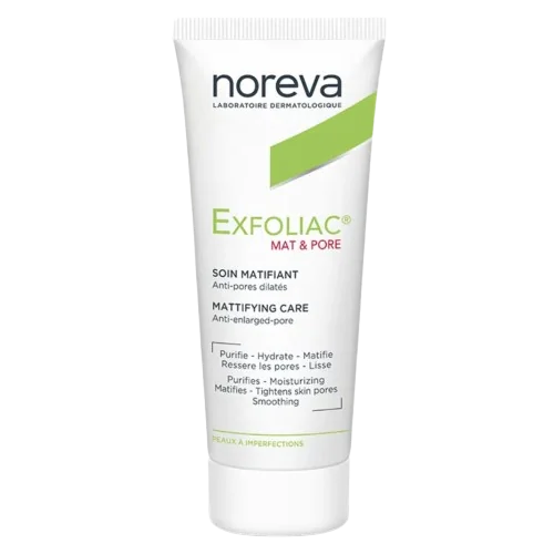 Crema matifianta Exfoliac Mat&Pore, 30ml, Noreva