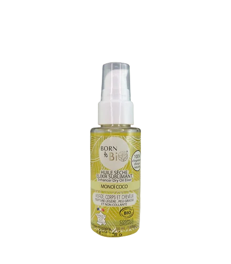 Ulei uscat bio elixir monoi cocos, 50ml, Born to Bio