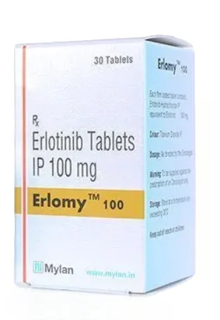 Erlotinib 100mg, 30 comprimate, Mylan