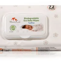 Servetele umede biodegradabile pentru bebelusi, 72 bucati, Mommy Care