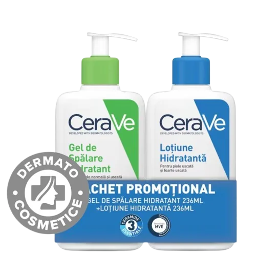Pachet Lotiune hidratanta 236ml + Gel de spalare hidratant 236ml ...