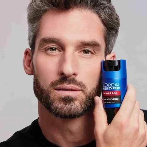 Crema hidratanta si revitalizanta pentru barbati Power Age Men Expert, 50ml, L'Oreal Paris