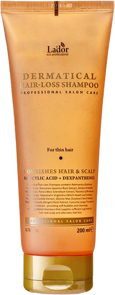 Sampon pentru caderea parului subtire Dermatical, 200ml, La'dor