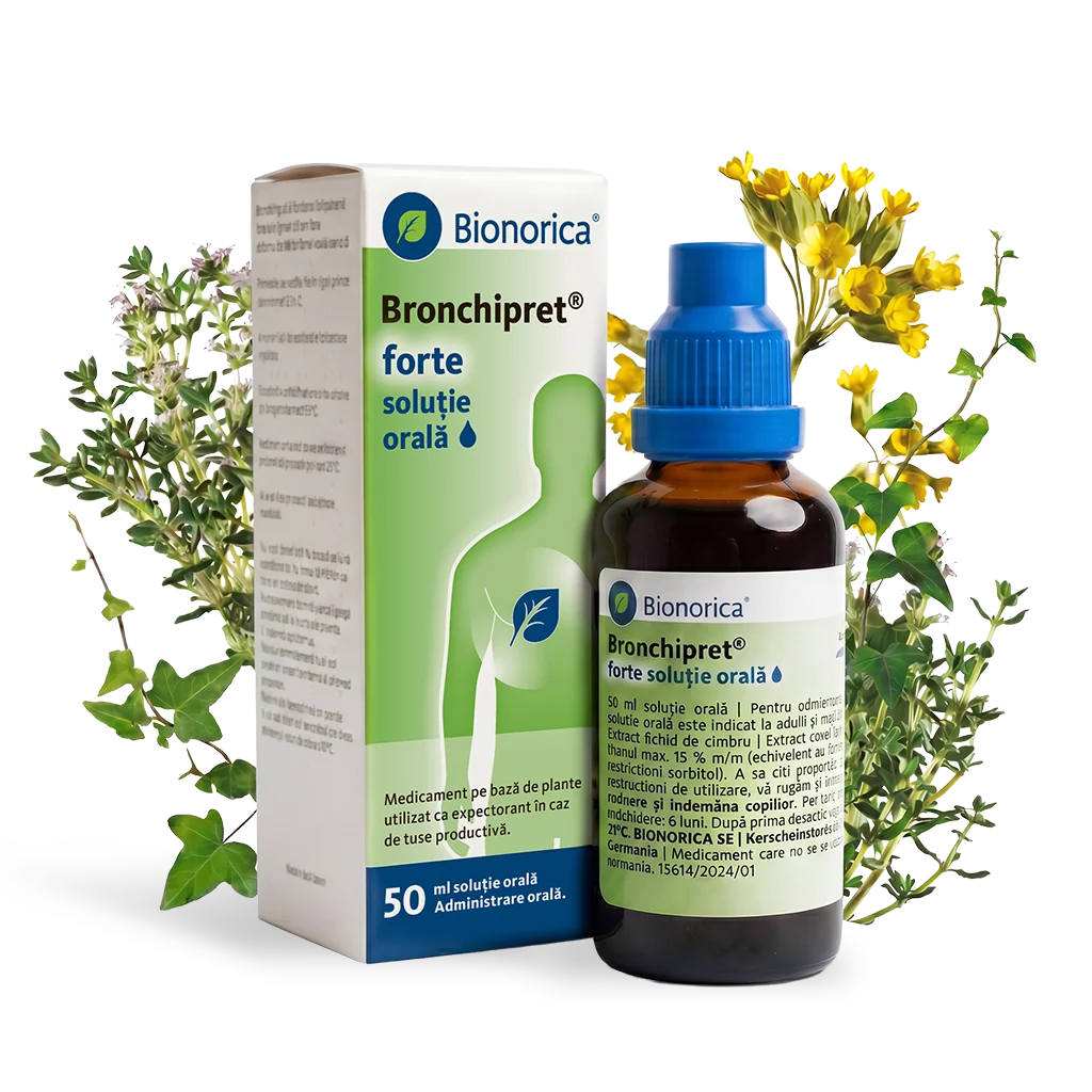 Bronchipret forte solutie orala, 50ml, Bionorica