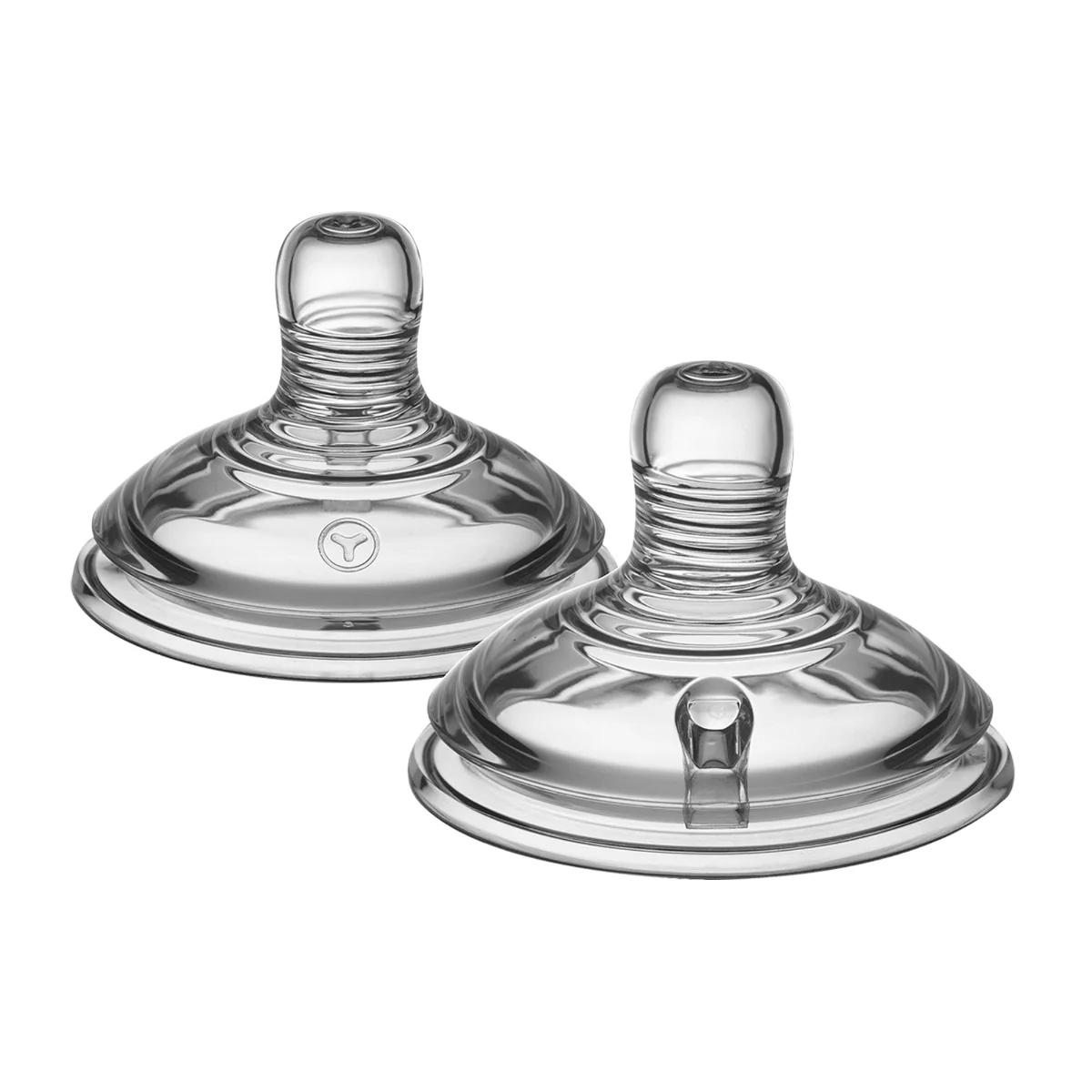 Tetina pentru hrana densa 6 luni+ Natural Start, 2 bucati, Tommee Tippee
