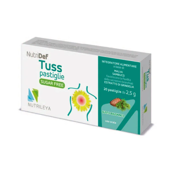 Capsule pin fara zahar NutriDef Tuss, 20 capsule, Nutrileya