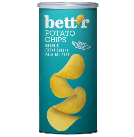 Chips din cartofi Bio, 160g, Bettr