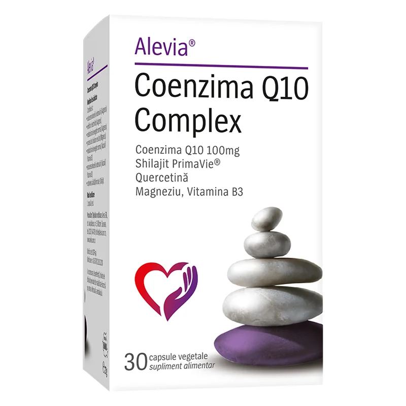 Coenzima Q10 Complex, 30 capsule, Alevia