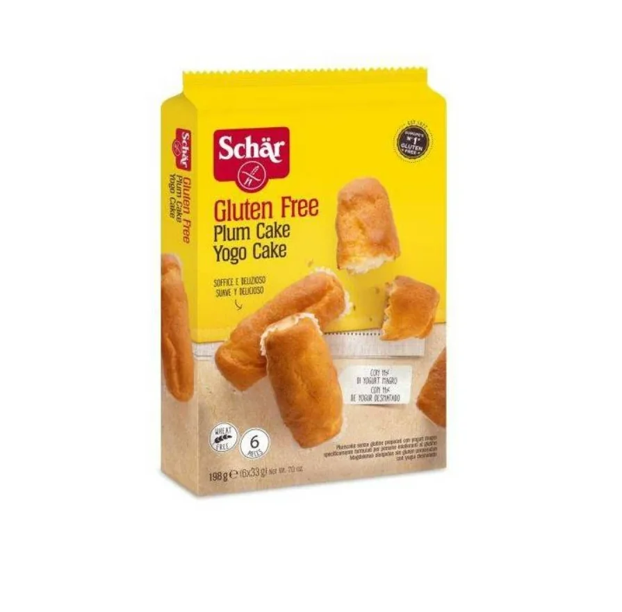 Prajitura cu prune fara gluten Plum Cake, 198g, Schar