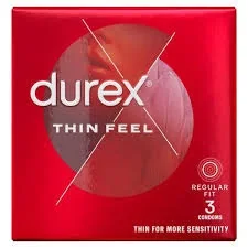 Prezervative Feel Thin, 3 bucati, Durex