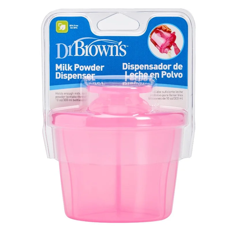 Cutie roz pentru formula de lapte, 1 bucata, Dr. Brown's