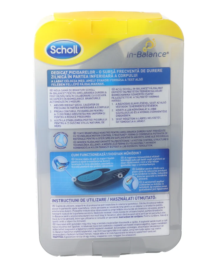 Branturi pentru calcaie marimea L, 1 set, Scholl 