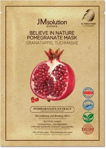 Masca tip servetel cu rodie, 30ml, JMsolution