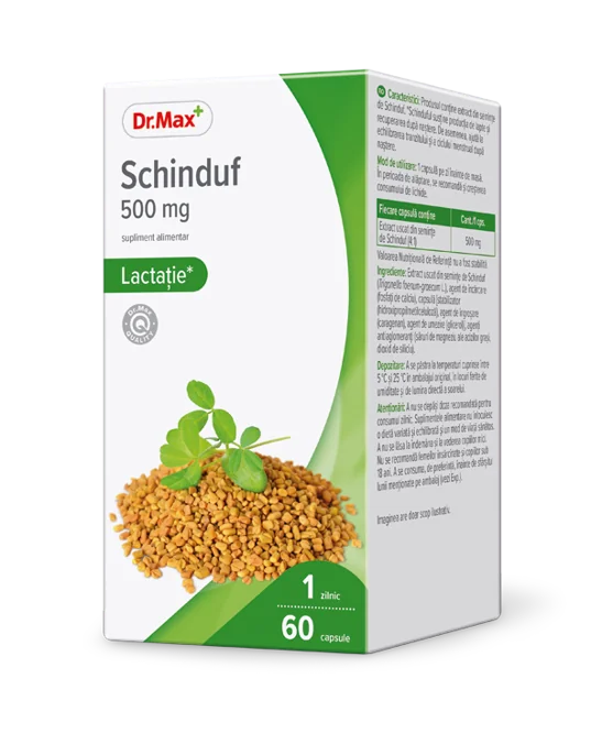 Dr. Max Schinduf 500 mg, 60 capsule