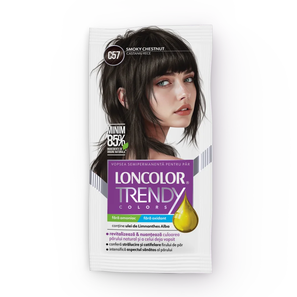 Vopsea de par semi-permanenta Trendy Colors C57, 50ml, Loncolor