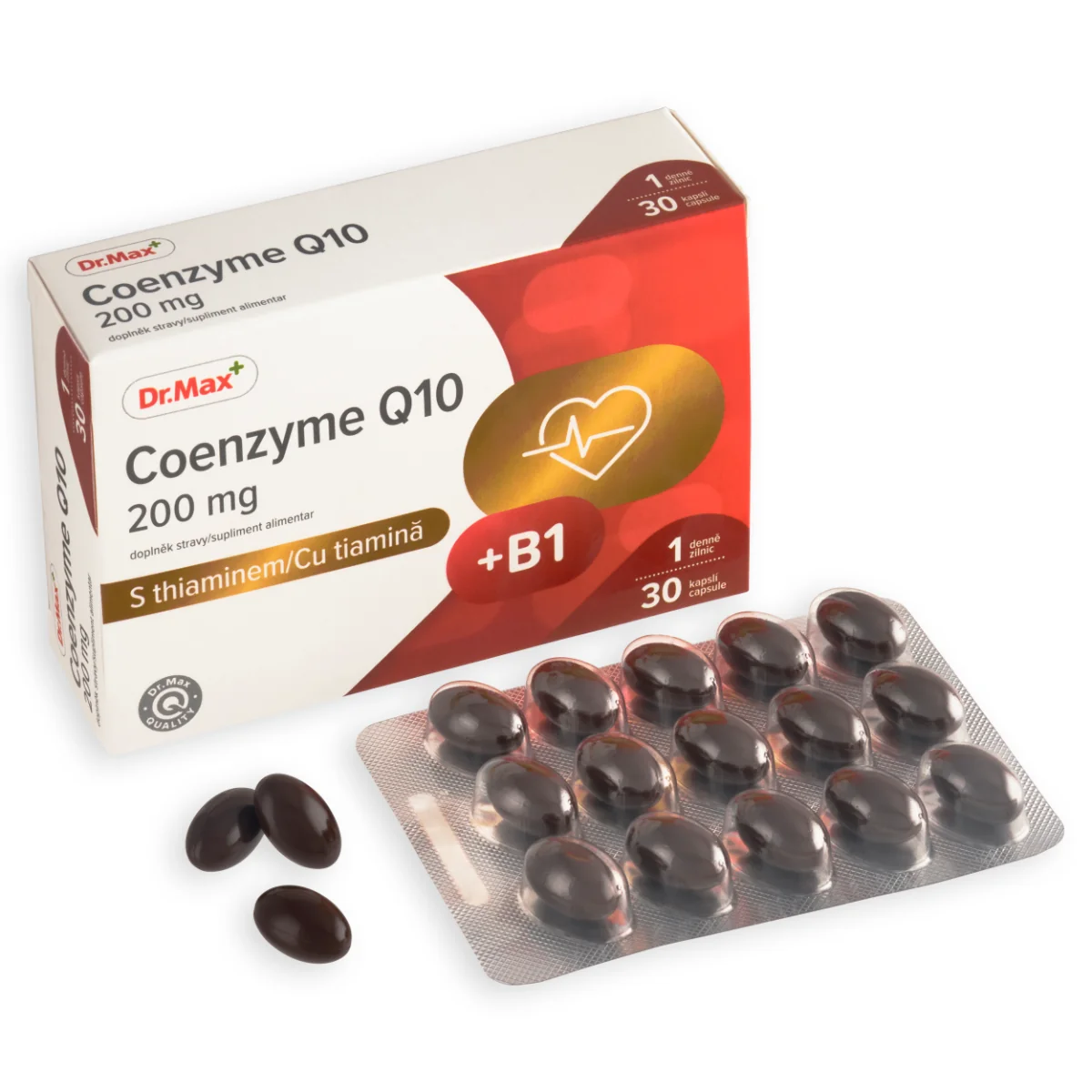 Dr. Max Coenzyme Q10 200mg, 30 capsule moi