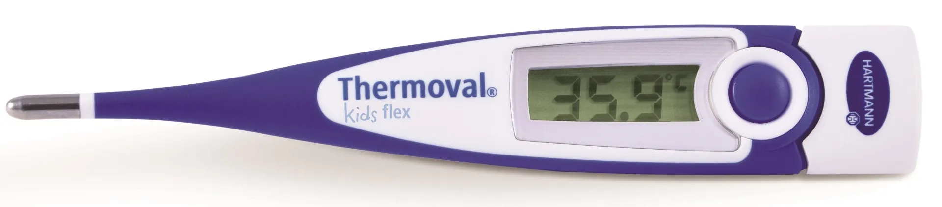 Termometru digital cu timp scurt de masurare si cap flexibil, Thermoval Kids Flex