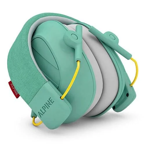 Casti antifonice pliabile pentru copii de la 5-16 ani SNR 25 Muffy Kids Mint ALP26474, 1 bucata, Alpine