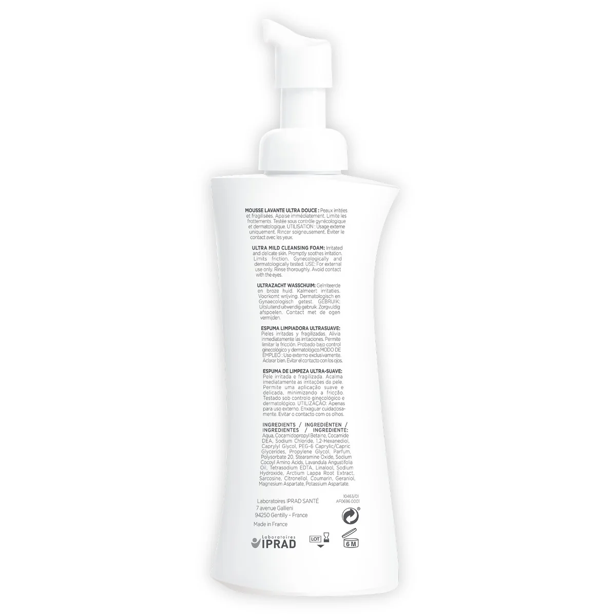 Spuma intima pentru curatare ultra delicata, 250ml, Saforelle