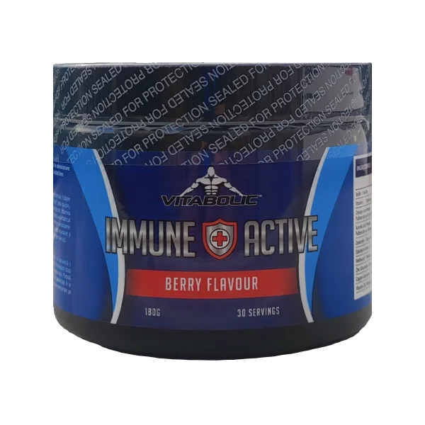 Immune Active cu aroma de fructe de padure, 180g, Vitabolic