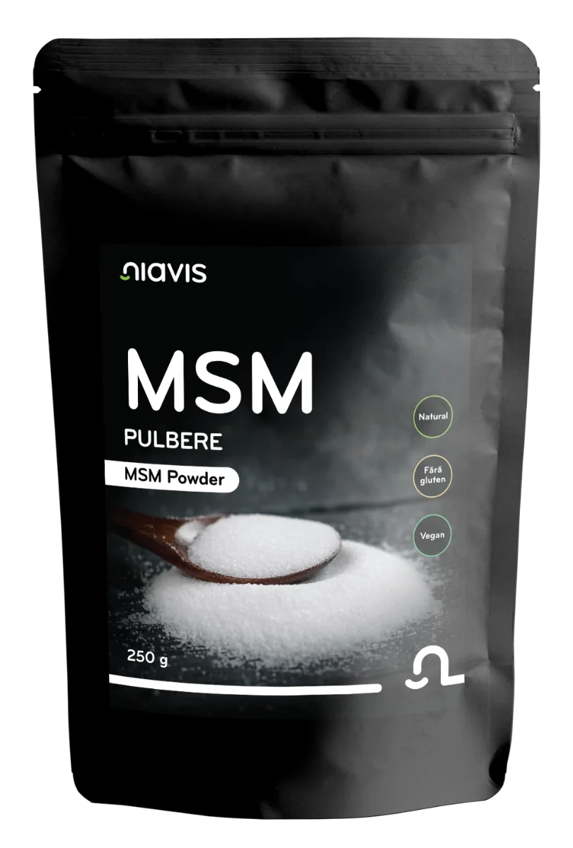 MSM Pulbere 100% naturala, 250g, Niavis